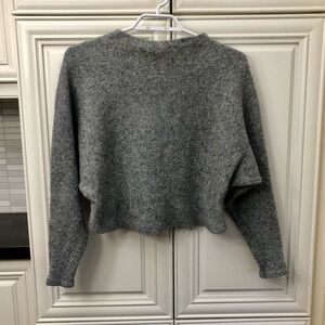 Aritzia Babaton woman’s wool blend crop sweater
